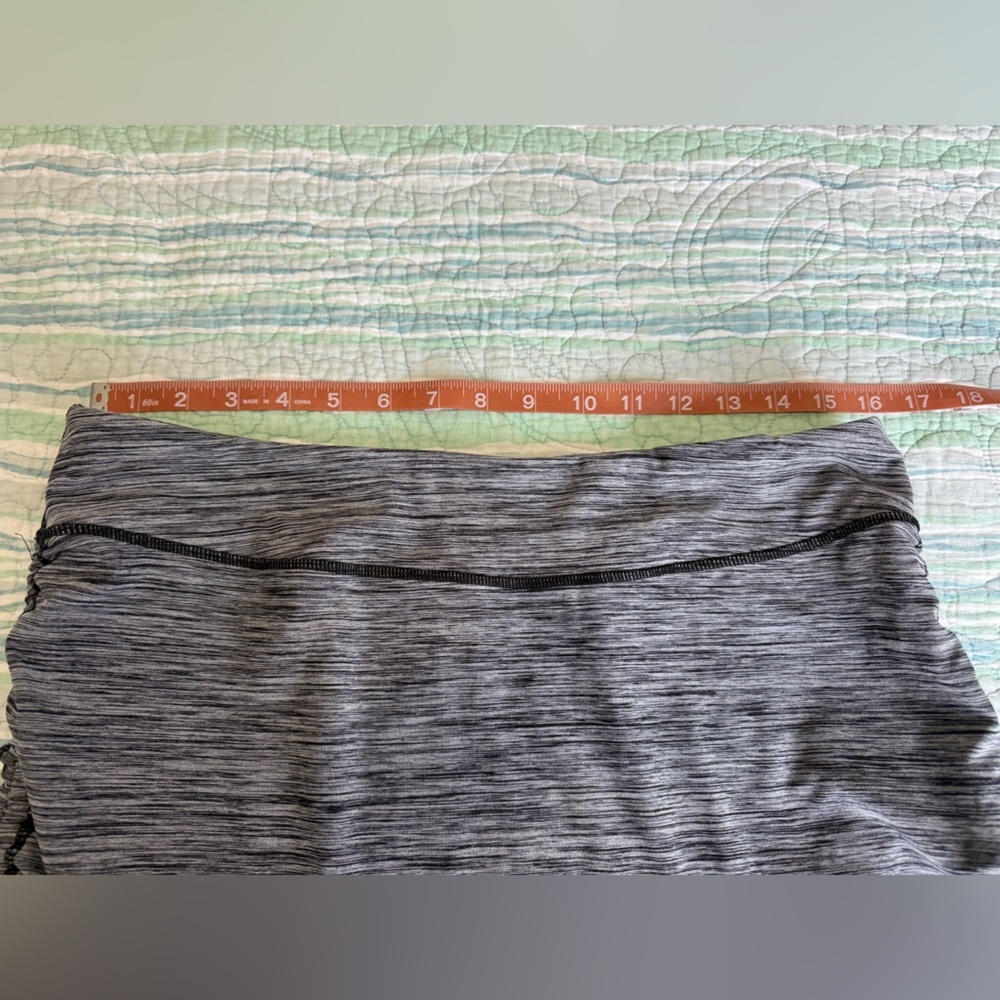 Gray Ruched Mini Skirt - Picture 5 of 6